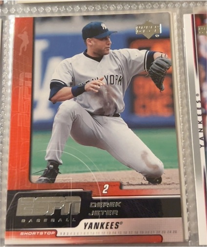 2005 Upper Deck ESPN #60 Derek Jeter — front