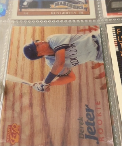 1996 Pinnacle Sportflix #139 Derek Jeter Rookie — front