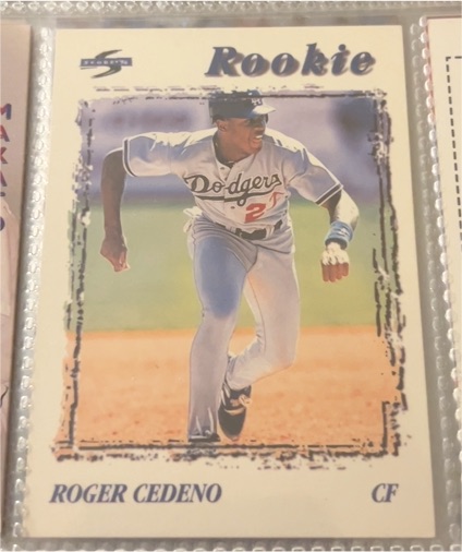 1996 Score #233 Roger Cedeno — front