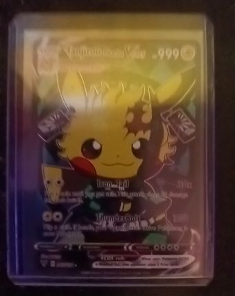 Custom Pokemon Pikachu Tanjiro #999 — front