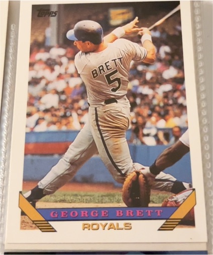 1993 Topps #397 George Brett — front
