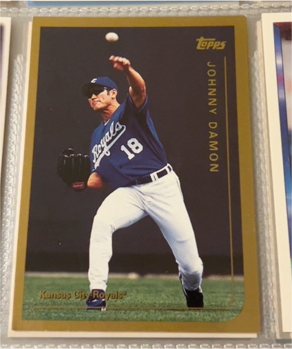 1999 Topps #45 Johnny Damon — front