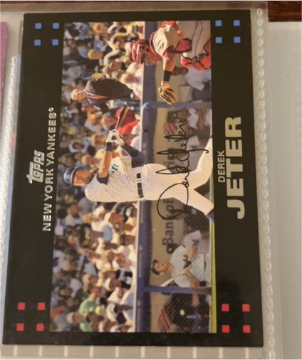 2007 Topps #40 Derek Jeter — front