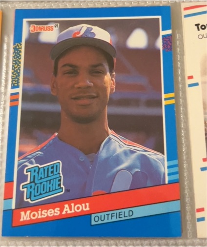 1991 Donruss #38 Moises Alou — front