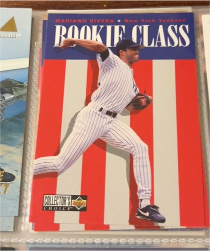 1995 Upper Deck Collector's Choice #19 Mariano Rivera Rookie Class — front