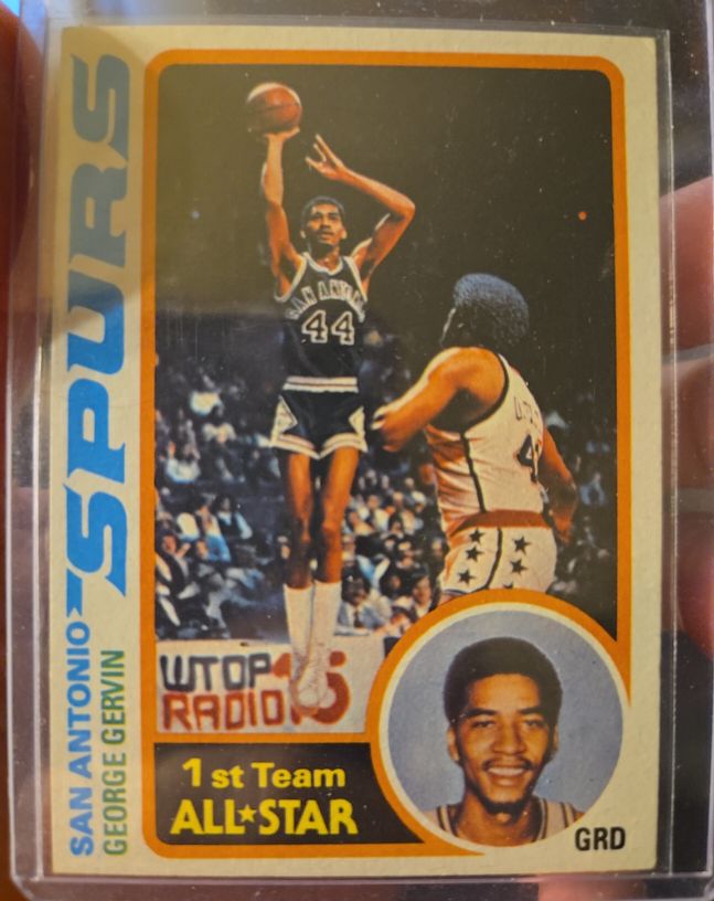 1978 Topps #20 George Gervin — front