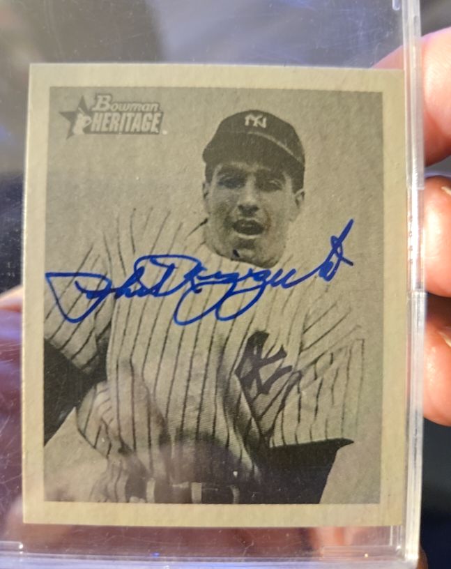 2001 Bowman Heritage #8 Phil Rizzuto — front