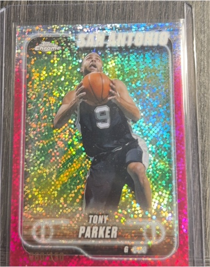 2024-25 Topps Chrome #138 Tony Parker — front