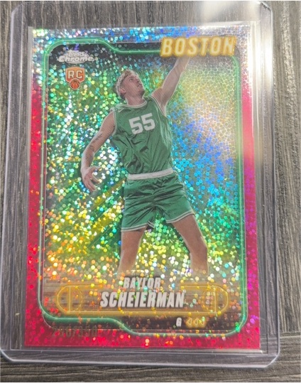 2024-25 Topps Chrome #143 Baylor Scheierman — front