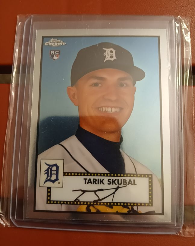 2021 Topps Chrome Platinum Anniversary #39 Tarik Skubal — front