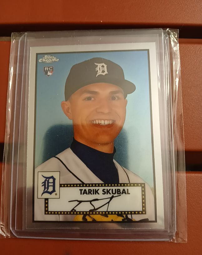 2021 Topps Chrome Platinum Anniversary #39 Tarik Skubal — front