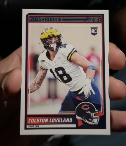 2025 Panini Score #31 Colston Loveland — front