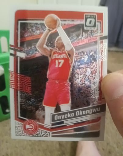 2023-24 Donruss Optic #163 Onyeka Okongwu — front