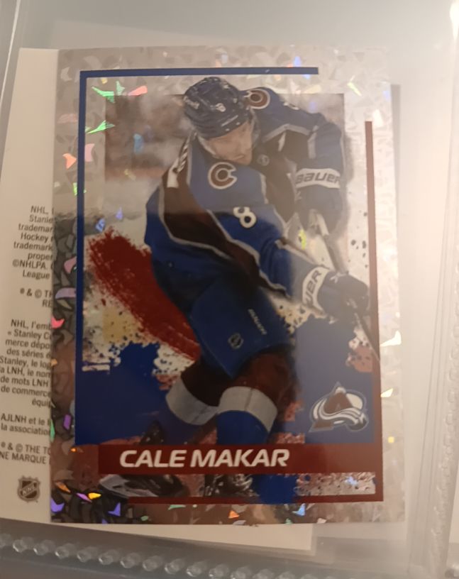 2024-25 Topps FOIL #123 Cale Makar — front