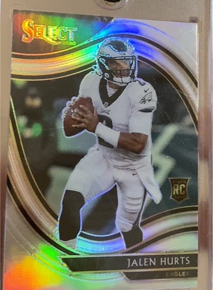 2020 Panini Select #350 Jalen Hurts — front