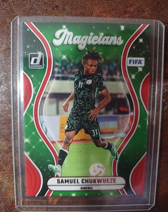 2024-25 Donruss Magicians #17 Samuel Chukwueze — front
