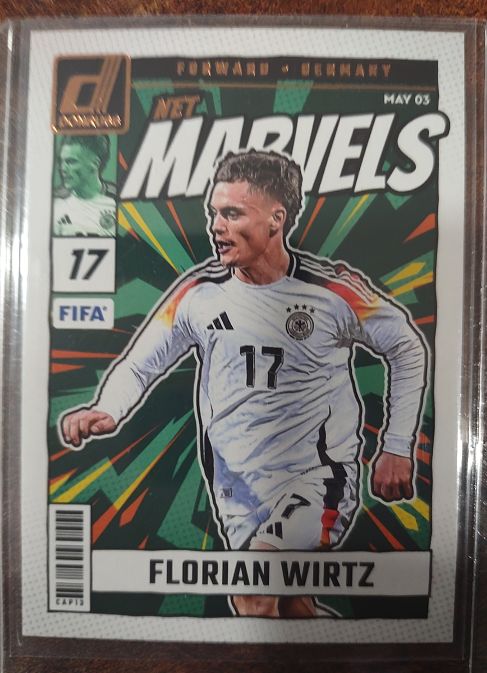2024-25 Donruss Soccer #12 Florian Wirtz Net Marvels — front