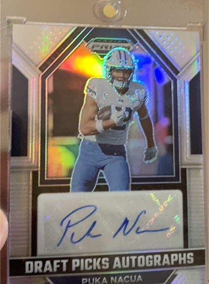 2023 Panini Prizm Draft Picks #DPAPNU Puka Nacua — front