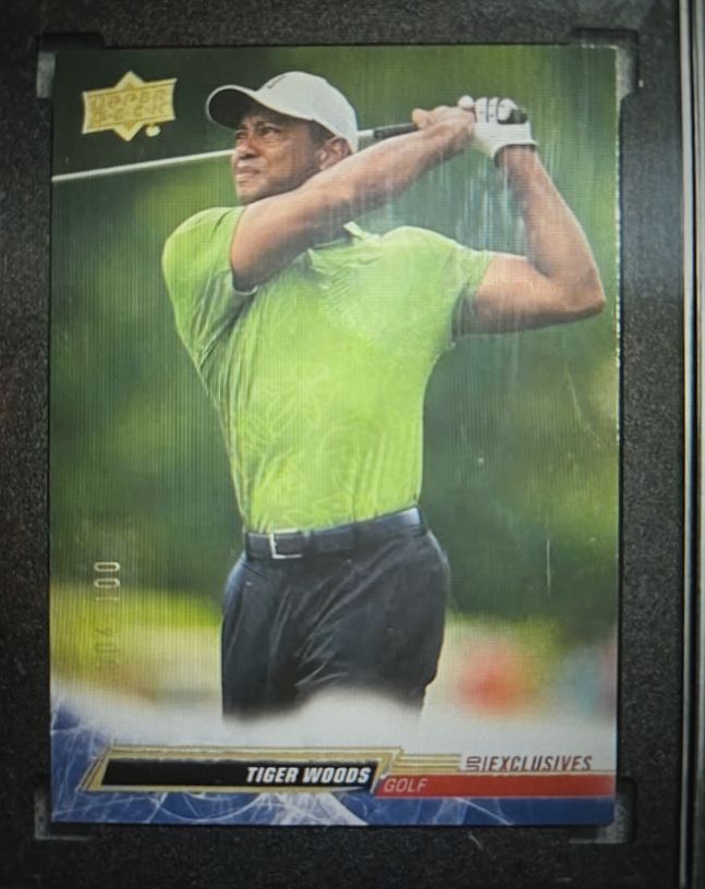 2023 Upper Deck Goodwin Champions #2 Tiger Woods — front