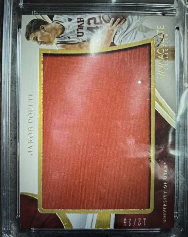 2016 Panini Immaculate Collection #12 Jakob Poeltl — front