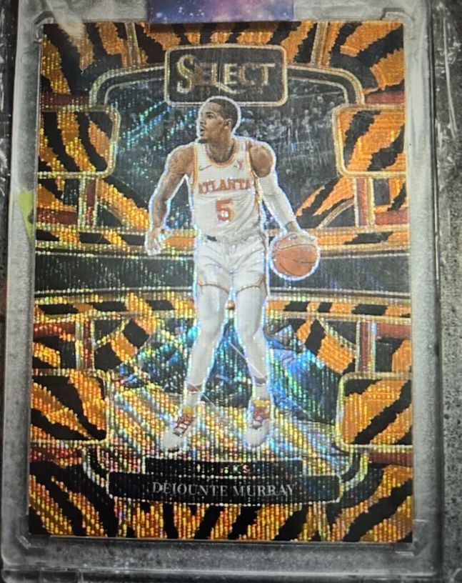2023-24 Panini Select #27 Dejounte Murray — front
