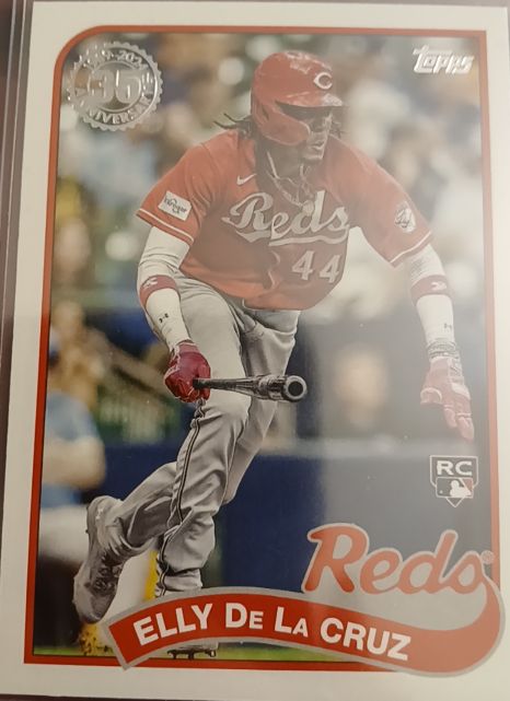 2024 Topps 1989 Topps Baseball 35th Anniversary #89B-69 Elly De La Cruz — front