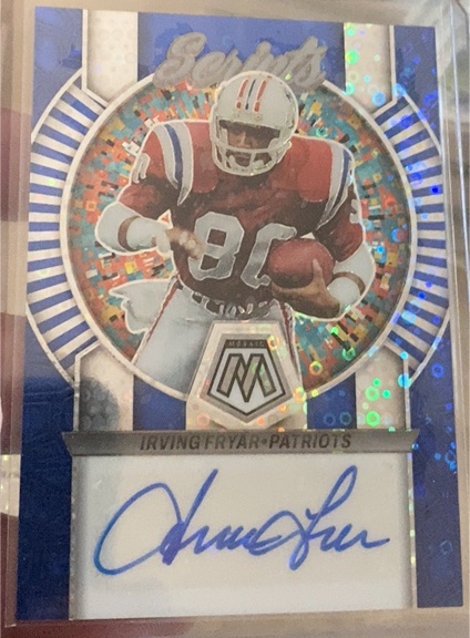 2023 Panini Mosaic Scripts Irving Fryar — front