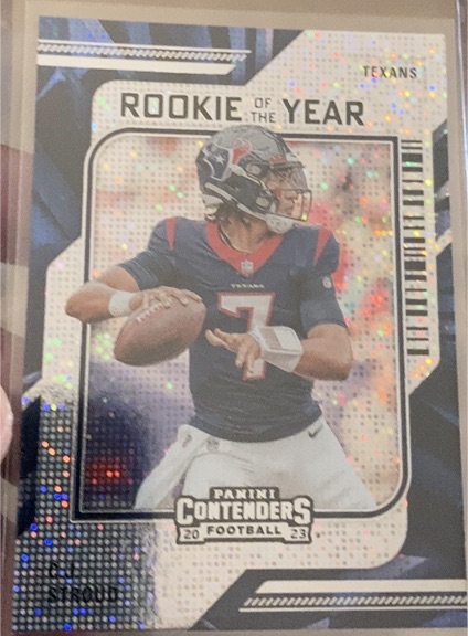 2023 Panini Contenders Rookie of the Year #7 C.J. Stroud — front