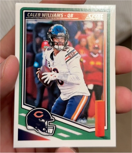 2025 Panini Score #107 Caleb Williams — front