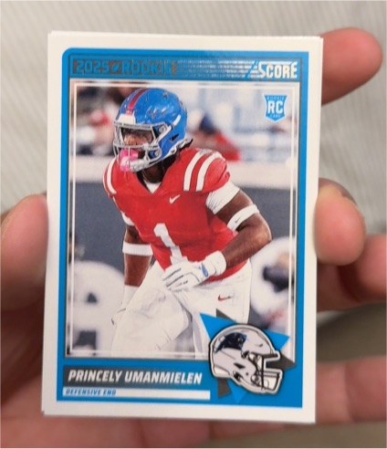 2025 Panini Score #86 Princely Umanmielen — front
