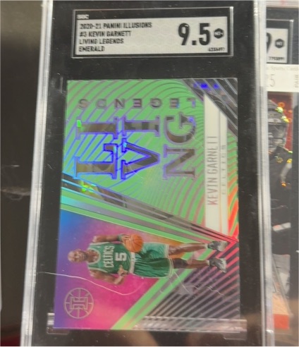 2020-21 Panini Illusions Living Legends #3 Kevin Garnett — front