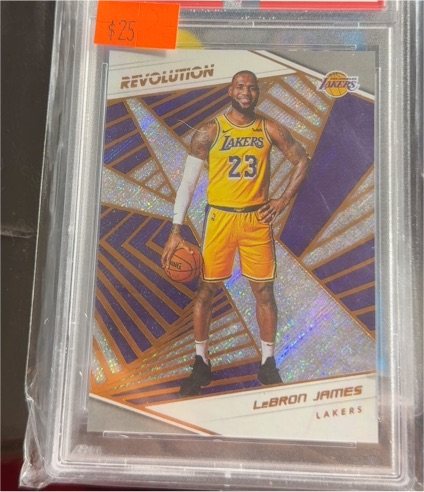 2018-19 Panini Revolution #40 LeBron James — front