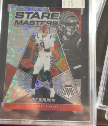 2022 Panini Mosaic Stare Masters #SM-4 Joe Burrow — front