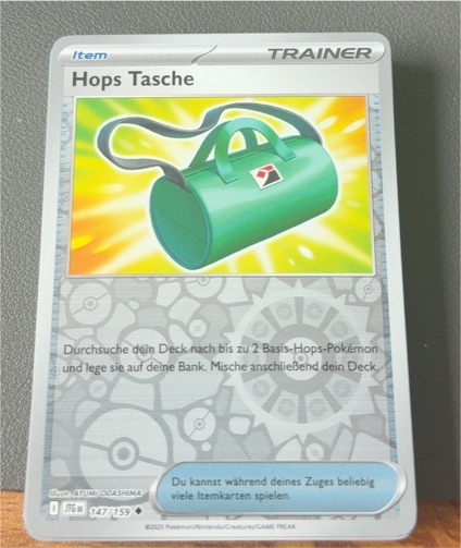 2025 Pokémon Scarlet & Violet Journey Together #147 Hop's Bag — front