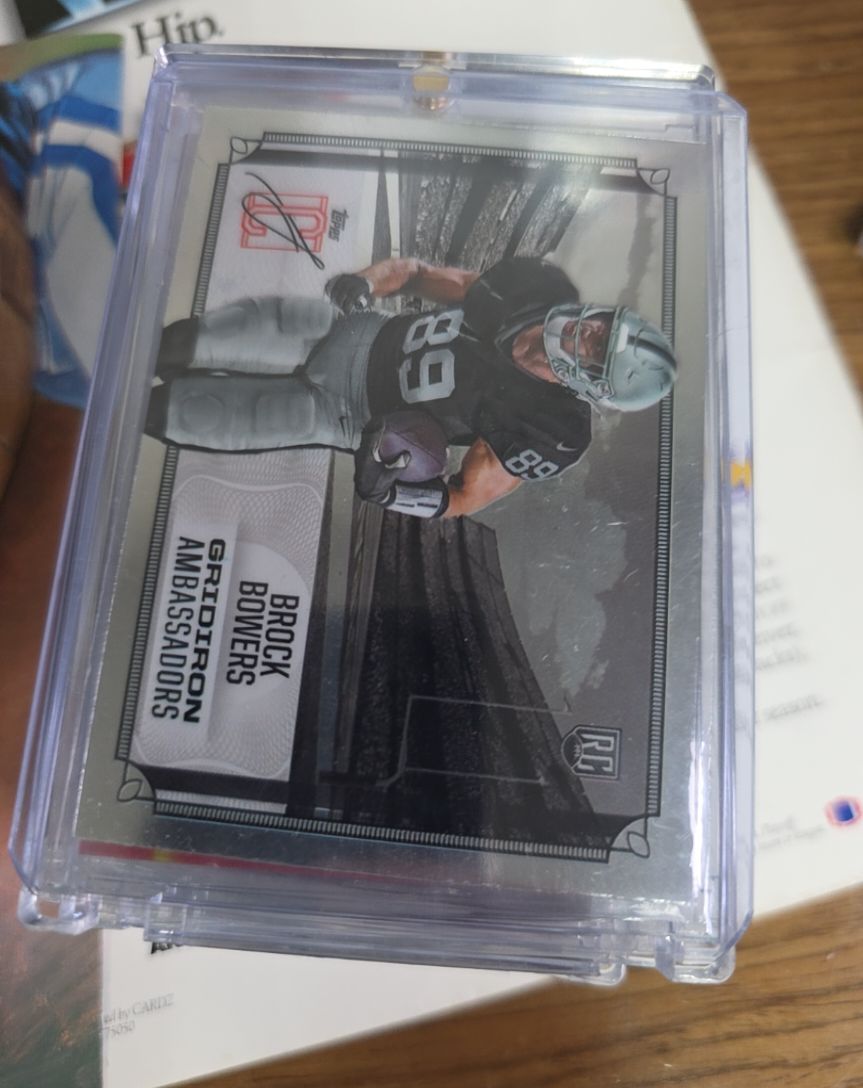 2024 Topps Signature Class Gridiron Ambassadors #GA-11 Brock Bowers — front