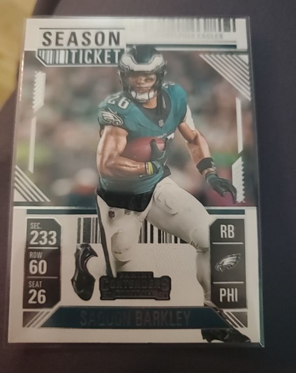 2024 Panini Contenders #80 Saquon Barkley — front