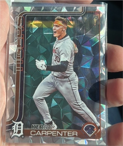 2025 Topps Series 2 #543 Kerry Carpenter — front