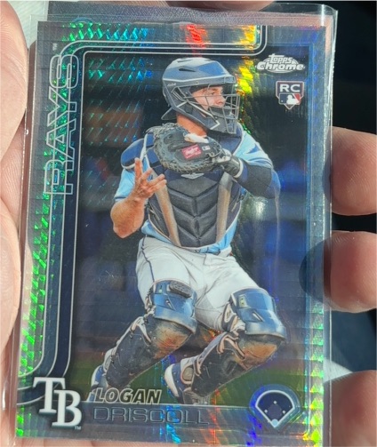 2025 Topps Chrome #185 Logan Driscoll — front