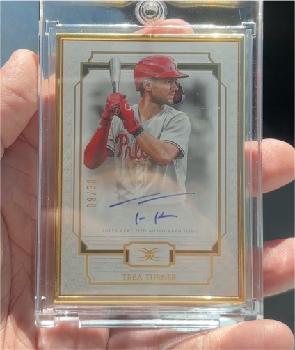 2024 Topps Definitive Collection #DCFA-TT Trea Turner — front