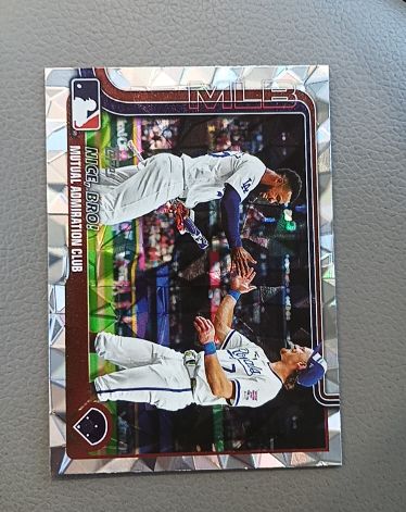 2025 Topps Series 2 #365 Bobby Witt Jr. Nice, Bro! Mutual Admiration Club — front