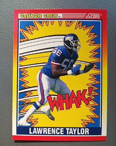 1990 Score #552 Lawrence Taylor — front