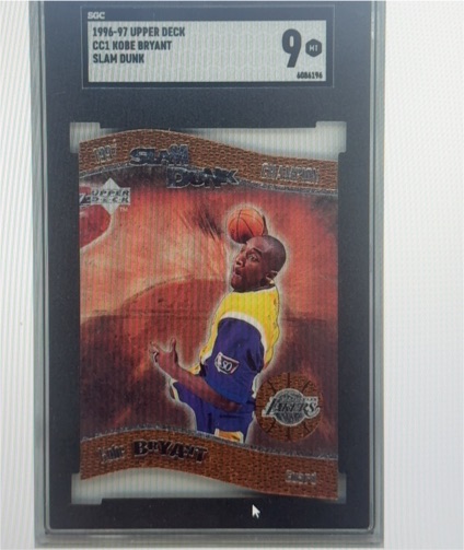 1996-97 Upper Deck CC1 Kobe Bryant Slam Dunk — front