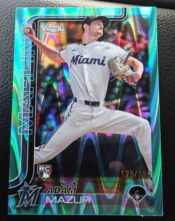 2025 Topps Chrome #157 Adam Mazur — front