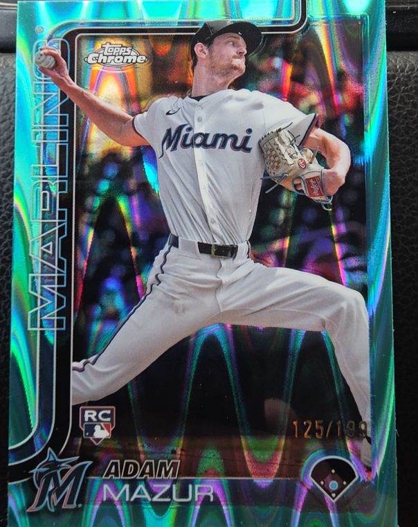 2025 Topps Chrome #157 Adam Mazur — front