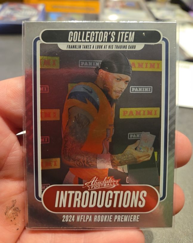 2024 Panini Absolute Introductions #I-TFN Troy Franklin — front