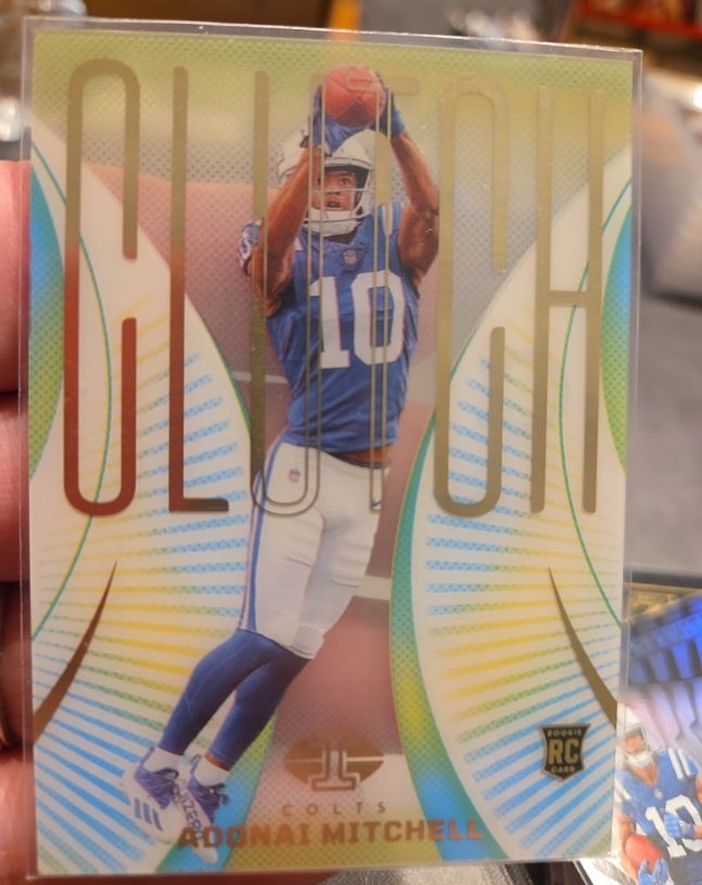 2024 Panini Illusions #7 Adonai Mitchell — front