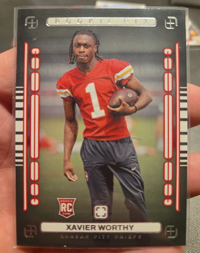 2024 Panini Photogenic #10 Xavier Worthy Rookie Pix — front