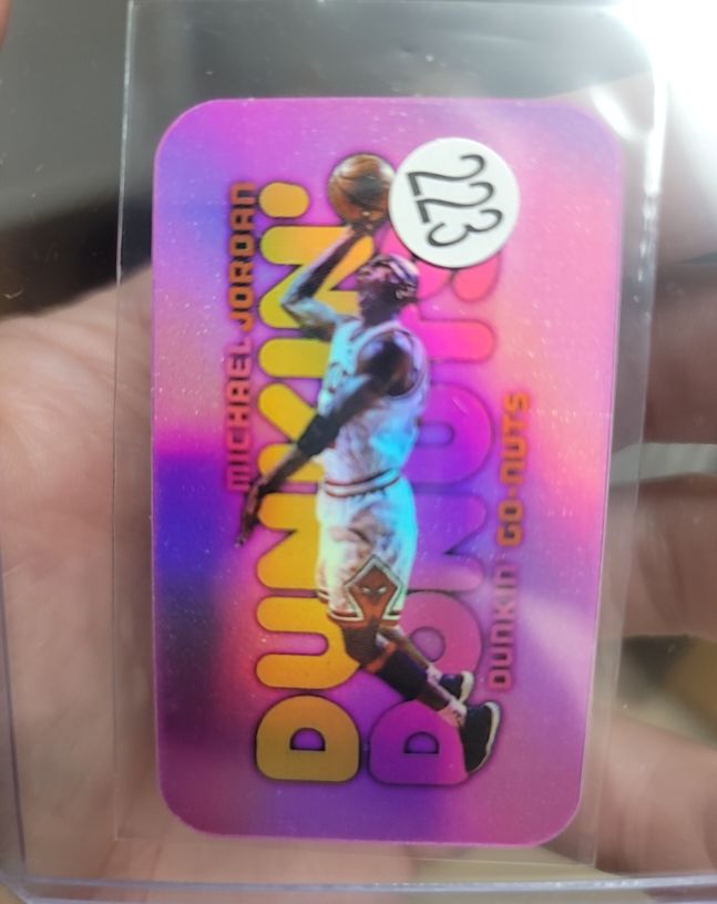 1990 Dunkin' Donuts #223 Michael Jordan — front