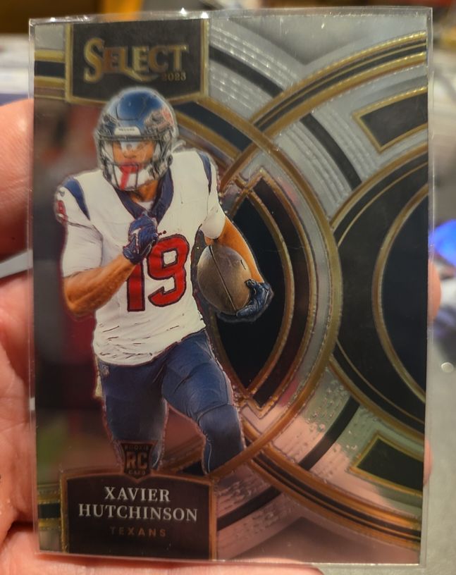 2023 Panini Select #154 Xavier Hutchinson — front