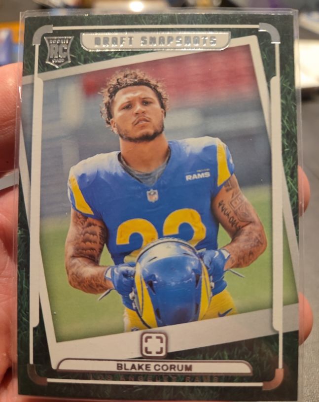 2024 Panini Photogenic Draft Snapshots #9 Blake Corum — front